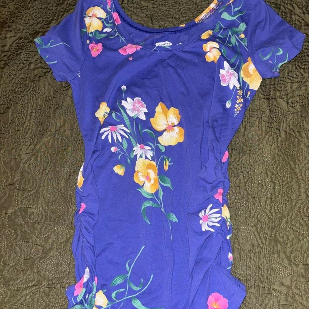 Old-navy-maternity Women's Blue and Purple Blouse